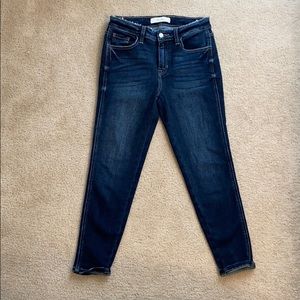 Kancan Buckle ankle skinny midrise jeans size 27
